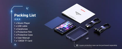 Portable MP3 Player 256GB with Android 13 and WiFi