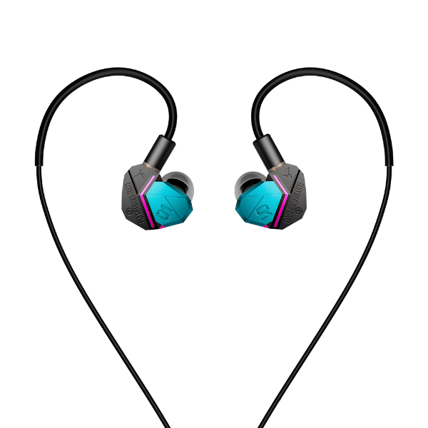 HiFi Wired Earphones 10mm Dynamic Driver Detachable Cable