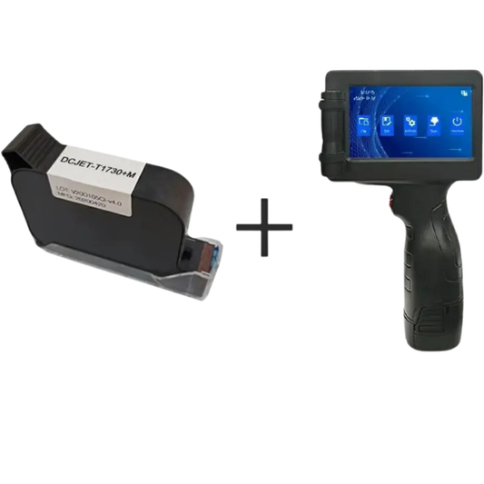 Portable Handheld Inkjet Printer 12.7mm with Original Ink