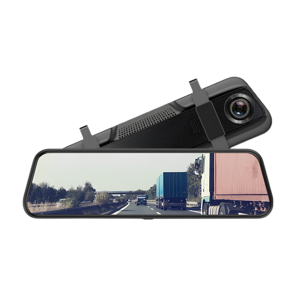 10 Inch 4K Mirror Dash Cam with Android Auto GPS