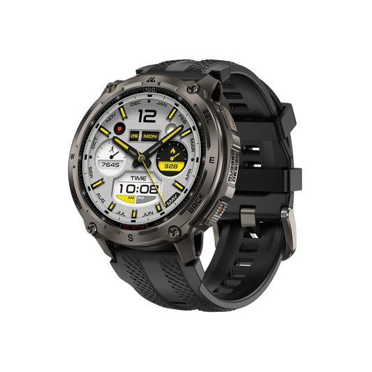 Heavy Duty Outdoor Smartwatch GPS Stainless Steel