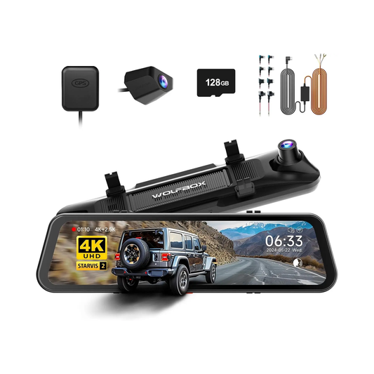 Car DVR Front and Rear Camera with HW Kit