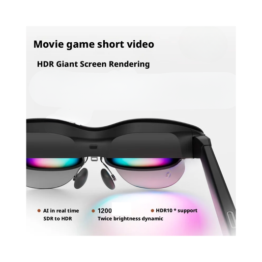 Dual-Layer AR Sunglasses with Smart Audio and HDR