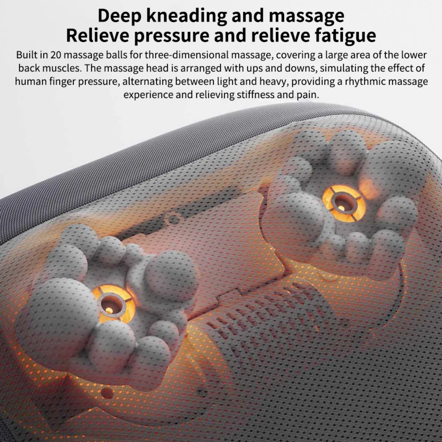 XIAOMI Smart Waist and Back Massager with Heat and App Control
