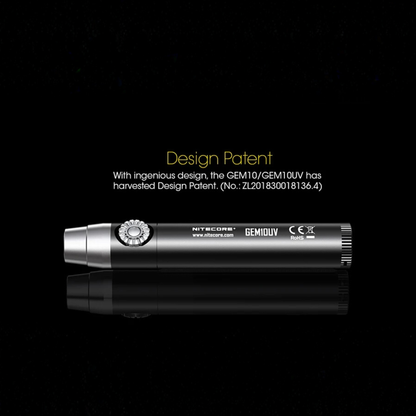 Powerful UV Jewelry Appraisal Flashlight for Gemstone Inspection