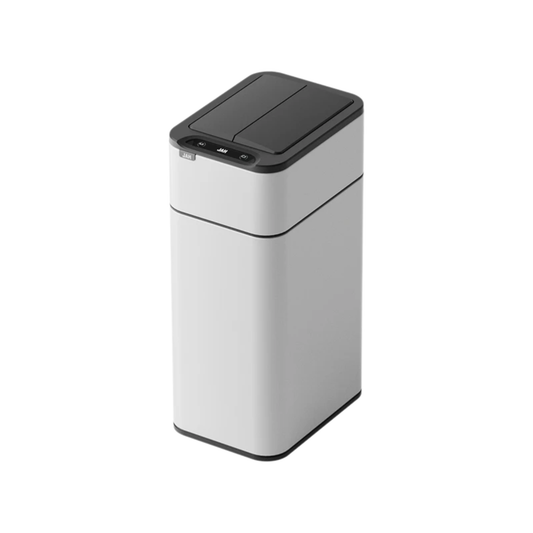 White 20L Automatic Waste Bin Smart Motion Sensor Trash Can