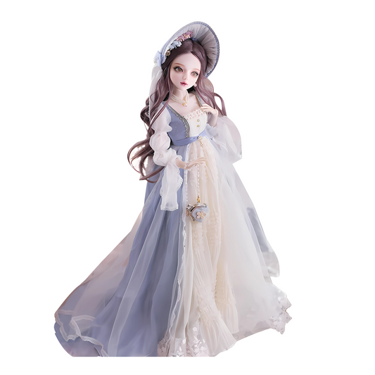 60cm BJD Doll with Designer Makeup Clothes Wig and Shoes