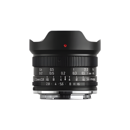 Compact 7.5mm F2.8 Manual Fisheye Lens for Canon RF