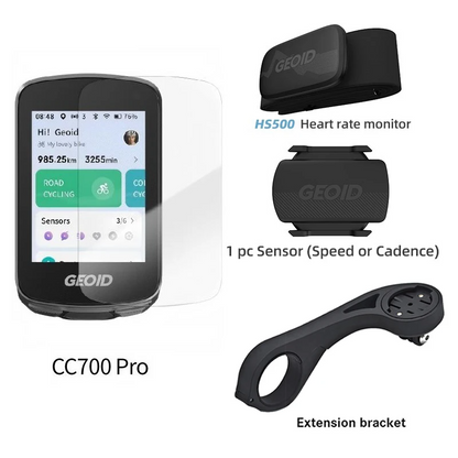Portable Bicycle GPS Computer with Cadence and Speed Sensors