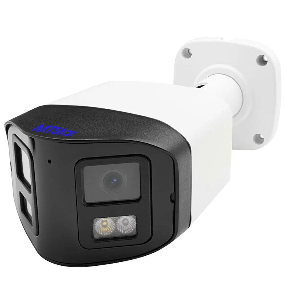 4MP Dual-Lens Security Camera with 180° Panoramic View