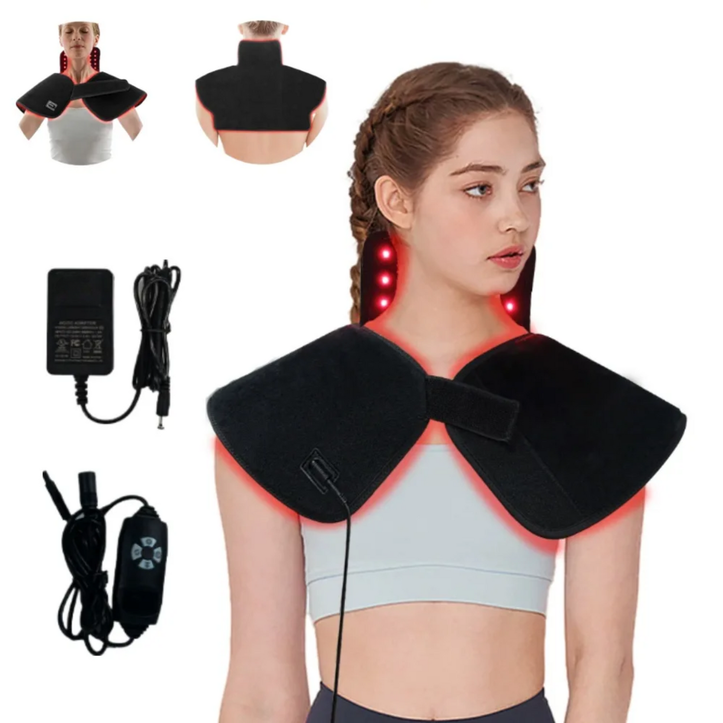 Wearable Red Infrared Therapy Pad Dual Chip Pain Relief