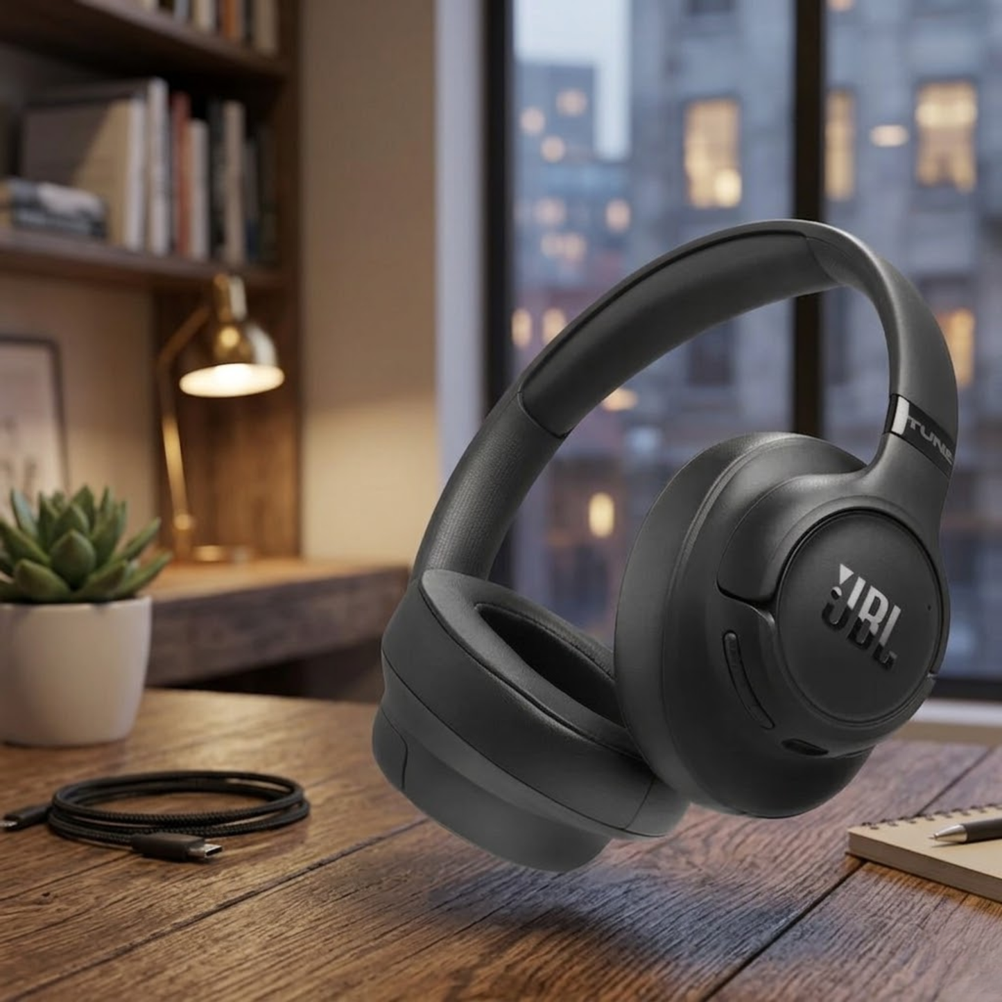 Noise Cancelling Headphones 40mm Driver Bluetooth Active