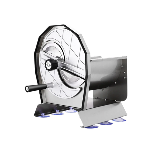 Compact Stainless Steel Slicing Machine for Home Use