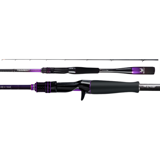 Durable 6'6" Casting Lure Rod with Alconite Guides