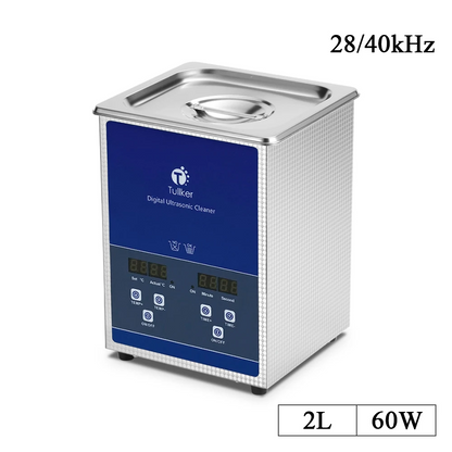 2L Portable Ultrasonic Cleaner for Jewellery Tools and Parts