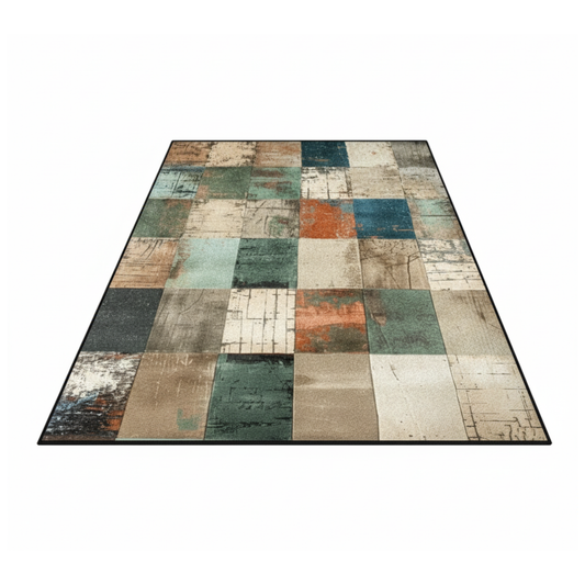 Non Slip Geometric Rug Carpet for Bedroom and Living