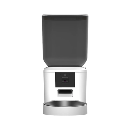 Automatic Pet Feeder with Camera Voice Control and Scheduling