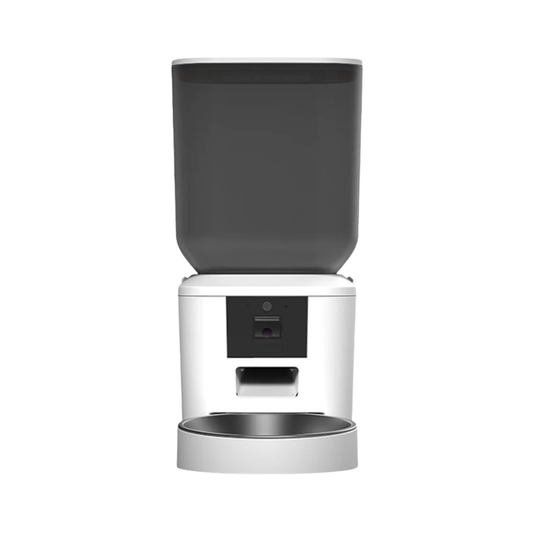 Automatic Pet Feeder with Camera Voice Control and Scheduling