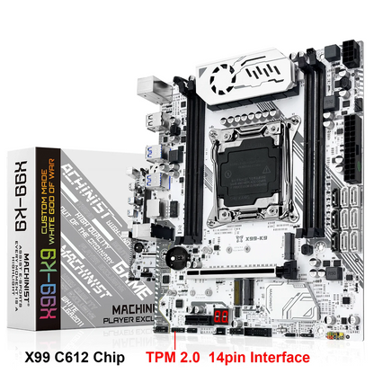 X99 Motherboard Bundle LGA2011-3 CPU DDR4 32GB RAM
