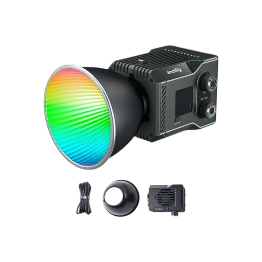 Rechargeable RGB Video Light 2500K–10000K with Color Filters
