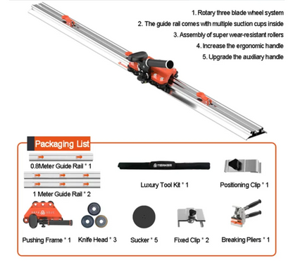 200cm Multifunction Floor Tile Track Cutter