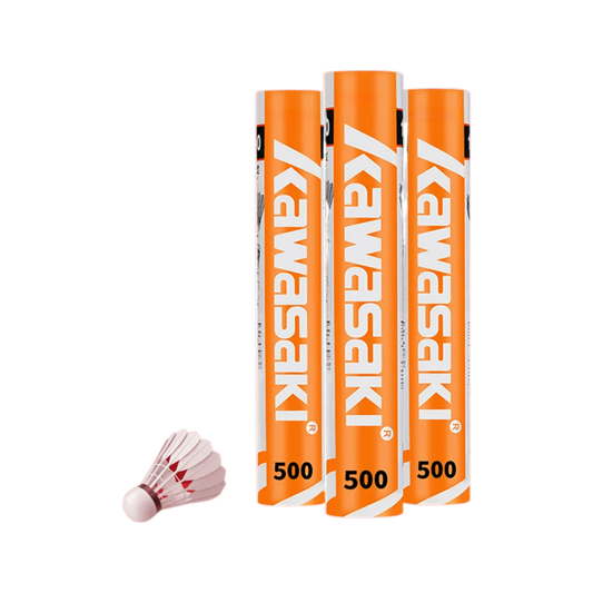 Kawasaki K500-Speed 77 Shuttlecocks 8-Tube Sports Training Pack