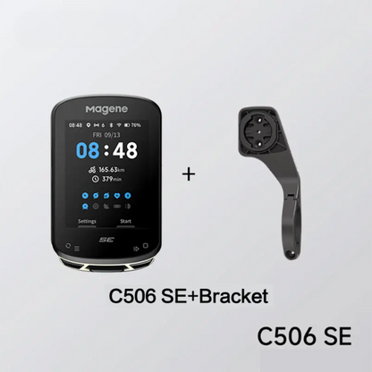 GPS Bike Computer with Colour Screen and Mount Bracket