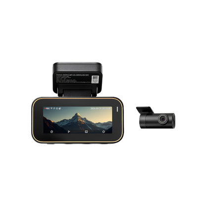 4K Dual Channel Dash Cam GPS WiFi 6 HDR