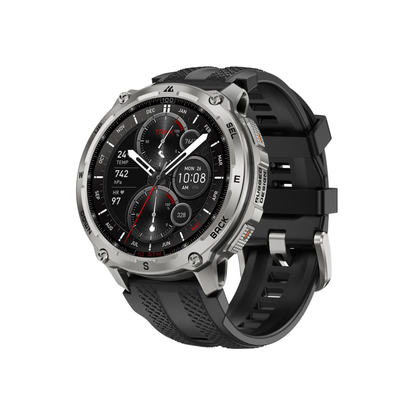 Stainless Steel Rugged Smartwatch for Android iOS