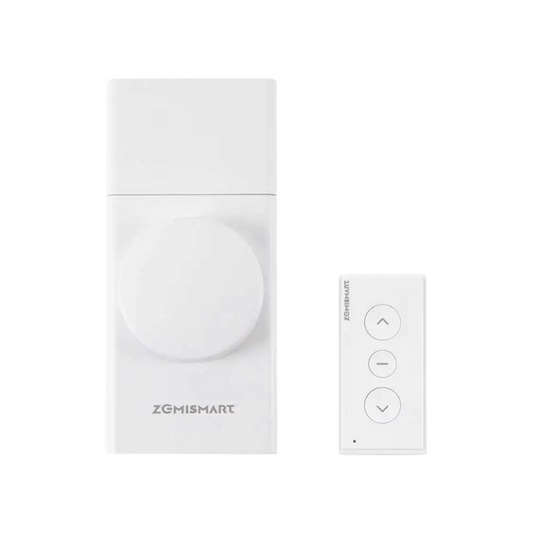 Zigbee Smart Rechargeable Roller Shade Driver with Knob Control