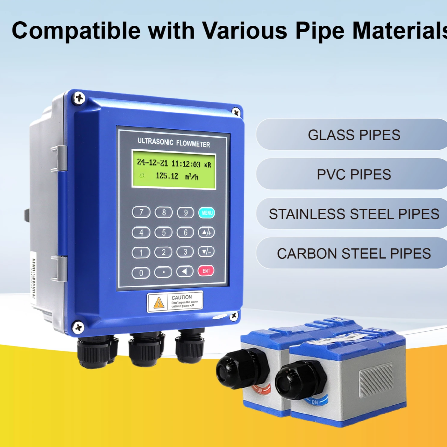High Accuracy M-Probe Water Flow Meter RS485