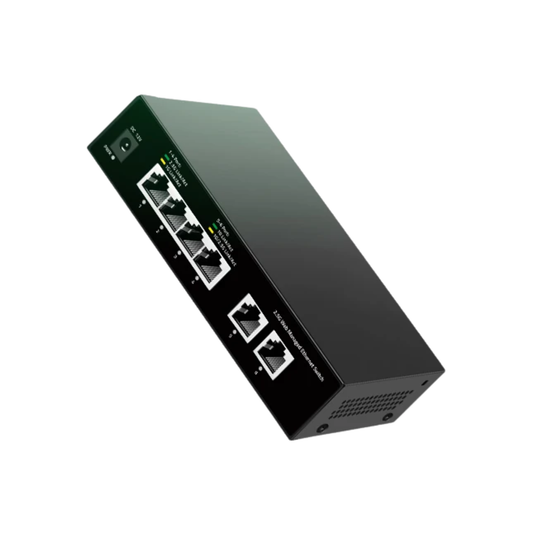 Web Managed 2.5G Ethernet Switch 4 Port with 10G Uplink