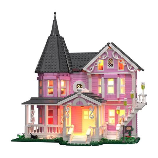 Pink Palace 3D Building Block Set