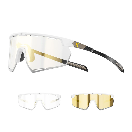 Light Adaptive MTB Cycling Sunglasses UV400 Outdoor Eyewear