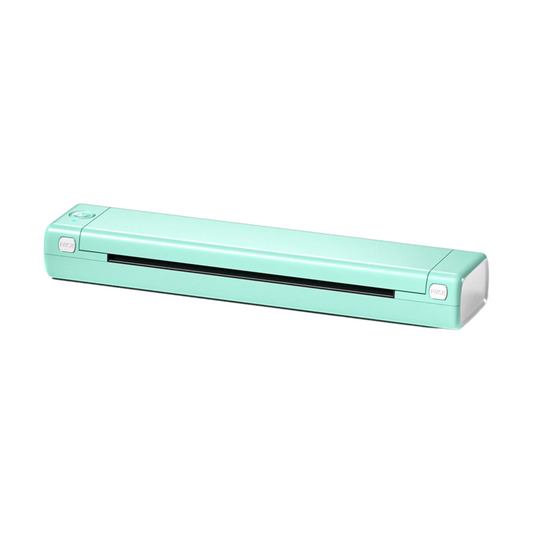 Cordless Portable A4 Printer with App Control Green