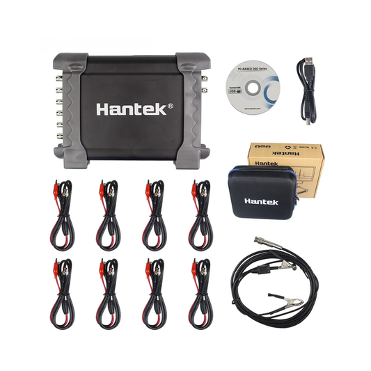High Precision 8CH USB Oscilloscope 1008C for Car Testing