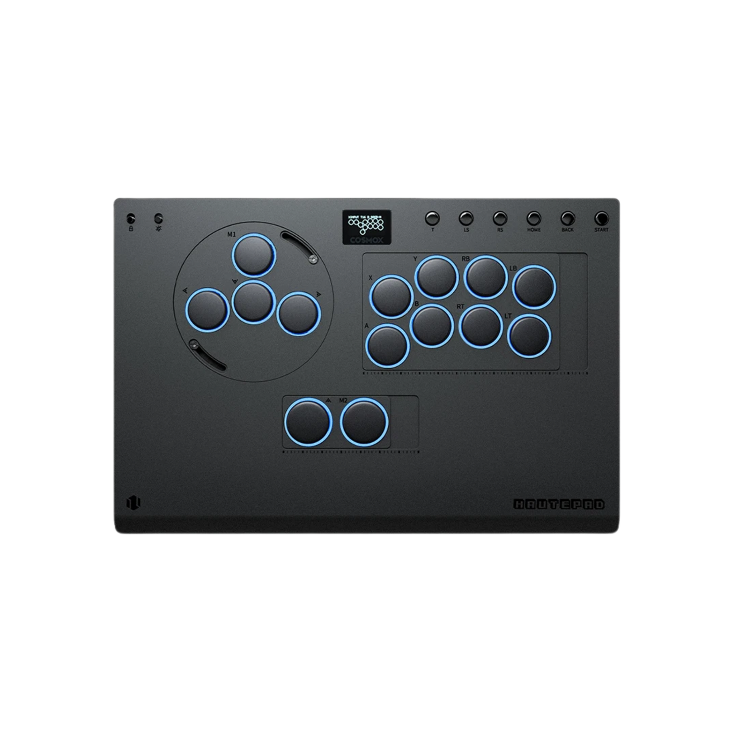 Aluminium Leverless Hitbox Arcade Controller for PC/PS5