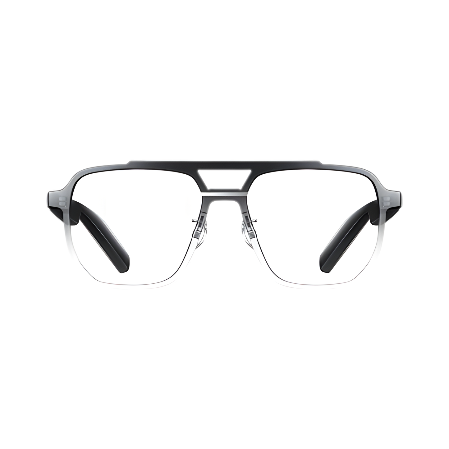 Gradient Grey Smart Audio Glasses with Bluetooth 5.2