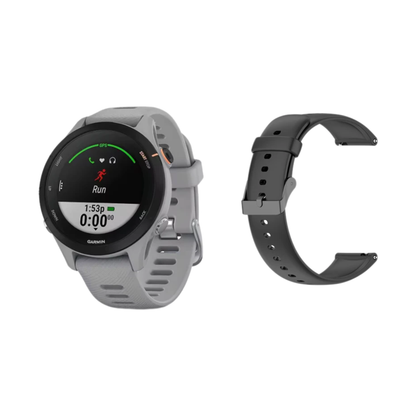 Garmin Forerunner 255 GPS Sports Smartwatch Gray Black 1.3" Color Display
