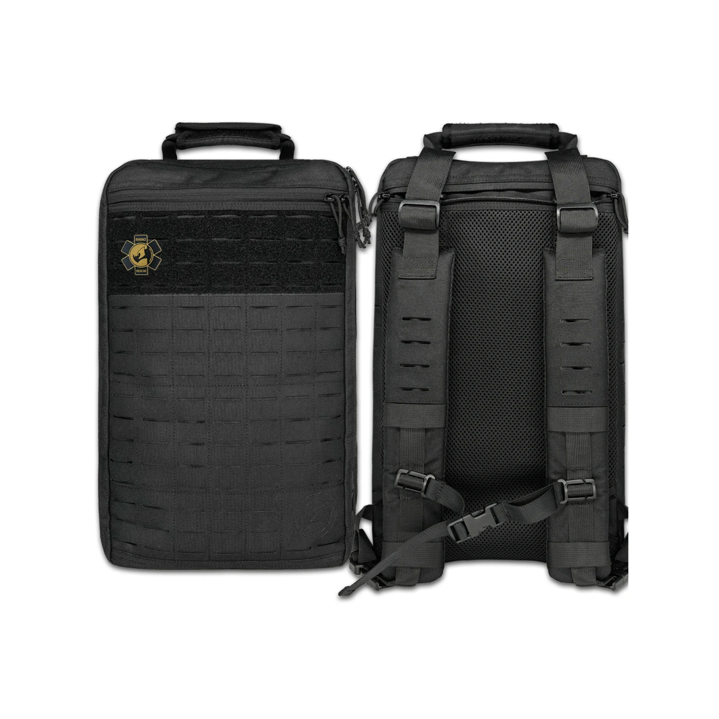 20L Tactical First Aid Backpack Black 1000D Nylon