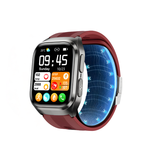 HD Display Smartwatch for Health Calls & Fitness Tracking
