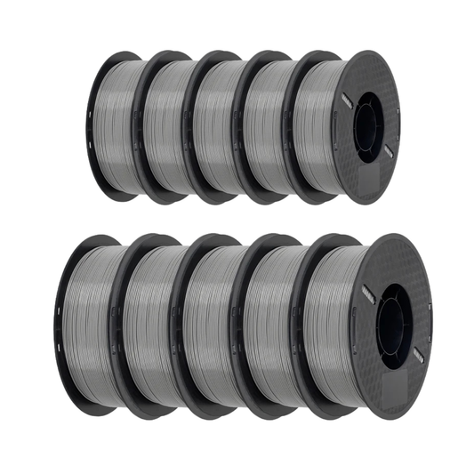 Gray PETG Filament 10KG Clog-Free