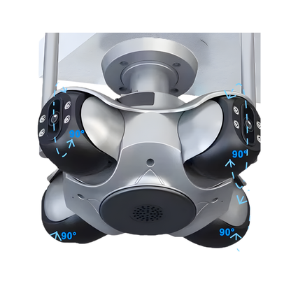 Multi Lens WiFi Security Camera with 128GB Storage