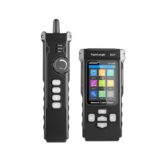 Professional Ethernet Cable Tester for Flash & POE