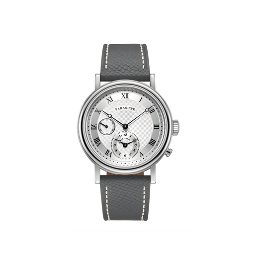 Men’s Sapphire Stainless Steel Casual Watch Silver Dial