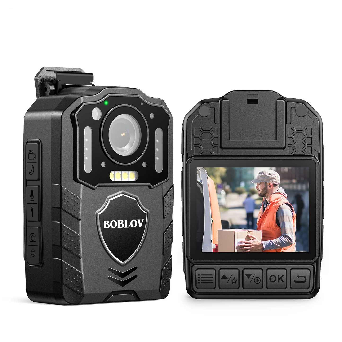 1080p Body Camera with Night Vision and 13H Recording