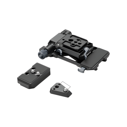Compact V Lock Battery Mount with Arca Support