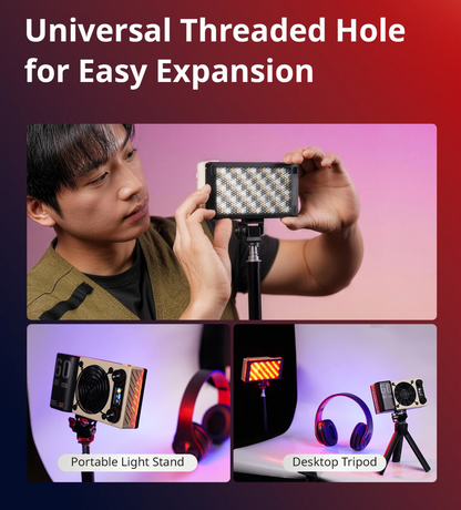 60W Portable LED Camera Light for Video Recording