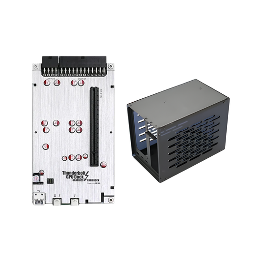 Mini SFX PC Case with Integrated Dock Docking Hub