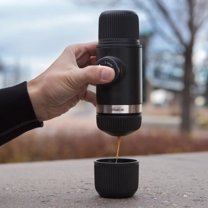 Portable Espresso Maker with Capsule Adapter Travel Coffee Machine
